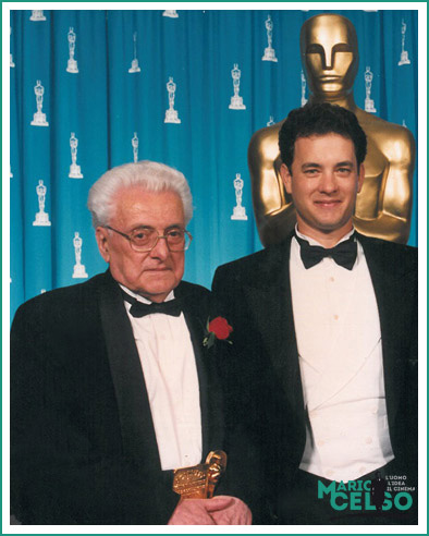07/05/1992 Mario Celso riceve l’Oscar ed è Tom Hanks a consegnarglielo